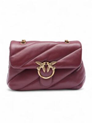 PINKO Love quilted bird cross body bag + Brand Box , size 28*20