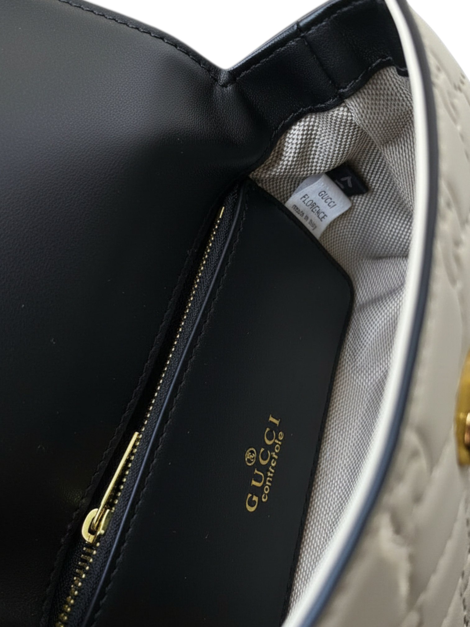 ⁦Gucci
Ophidia GG Leather Mini + Brand Box , size 19*12 .. ofr⁩ - الصورة ⁦3⁩