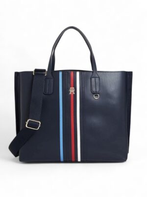 Tommy Hilfiger Iconic Tommy Satchel Corp Bag + Brand Box , size 34*29