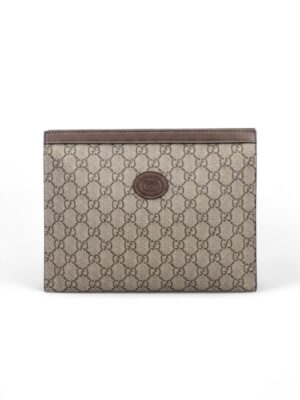 Gucci Ophidia GG Supreme Clutch + Brand Box , size 26*20