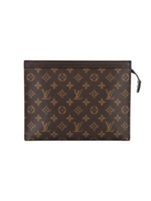 Louis Vuitton Monogram Pochette Voyage MM clutch + Brand Box, size 26*20
