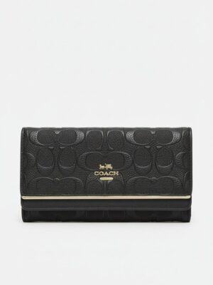 Coach large wallet + Brand Box , size 19*10