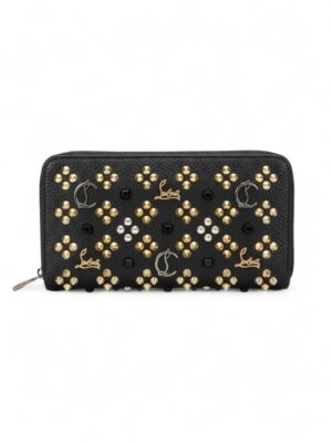 Christian Louboutin Panettone leather wallet + Brand Box size 19*10
