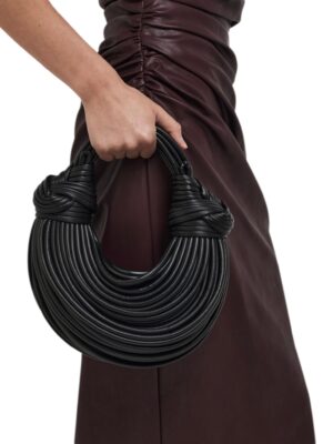 bottega veneta SOMTHING SPECIAL FAUX LEATHER PURSE  , size 25 cm  .. ofr