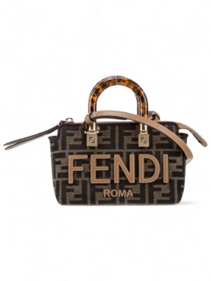 Fendi By The Way Mini Top Handle Boston Bag  + Brand Box , size 22*16