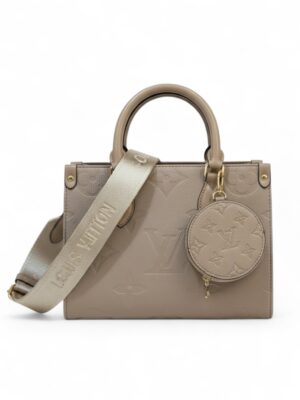 Louis Vuitton Monogram OnTheGo PM + Dust cover , Size 26*20