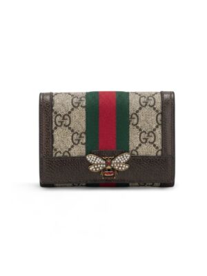 Gucci Queen Margaret GG Supreme wallet + Brand Box , size 12*9