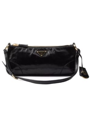 Prada Pouchette Noir  + Brand Box , size 24*12 .. ofr