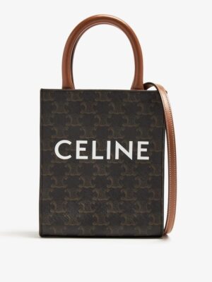 CELINE 
Mini Triomphe Vertical Cabas bag , size 20*17 .. ofr