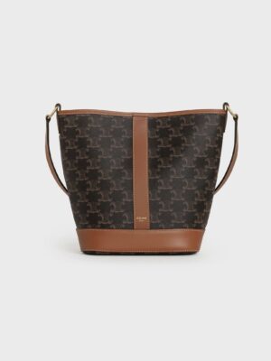 Celine Mini Triomphe Bucket bag  + Brand Box , size 23*25 .. ofr