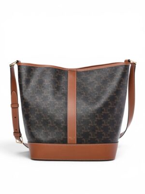 Celine Triomphe Bucket bag + dust cover , size 33*27