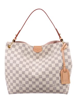 Louis Vuitton Damier azur  Graceful MM + Dust Cover , size 40*33