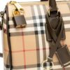 Burberry Bowling Medium Burberry Check top handle bag + Dust cover , size 29*18 - Thumbnail Image 3