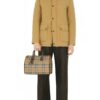 Burberry Bowling Medium Burberry Check top handle bag + Dust cover , size 29*18 - Thumbnail Image 9