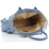 MC2 Saint Barth summer Vanity Einkaufstasche aus Denim Patchwork Baumwoll Canvas , size 43*33 - Thumbnail Image 2