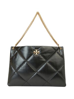 Tory Burch
Kira Black  Leather Hobo , size 37*25