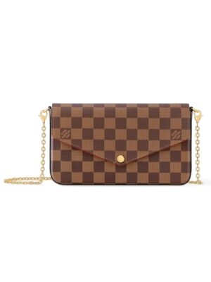 Louis Vuitton Felicie Pochette Damier Ebene + Brand Box , size 20*10