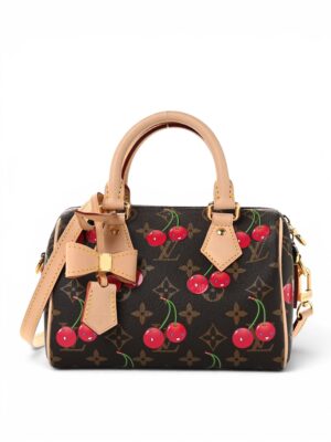 Louis Vuitton
LV X TM Monogram Cerises Speedy Bandouliere 20 + Brand Box , size 20*16