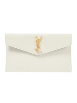 SAINT LAURENT Uptown  Clutch caviar leather + Brand Box , size  27*16