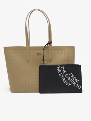 Lacoste Reversible Cabas Bag Perforated Anna , size 45*30