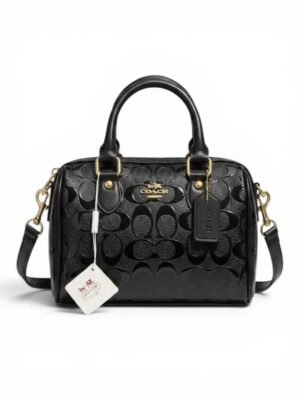 Coach Mini Rowan Crossbody Signature , size 20*16 .