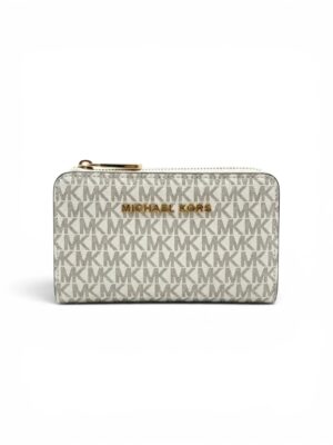 Michael Kors large Monogram Zipped Wallet  + Brand Box , size 19*10