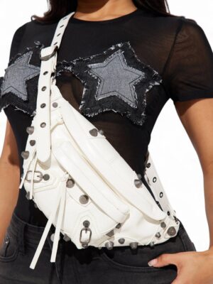 Balenciaga Le Cagole Belt Bag in Arena Lambskin + Brand Box , size 27*17