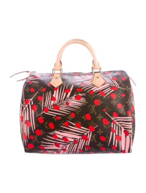 Louis Vuitton Monogram Jungle Dots Speedy 30 , size 30*25