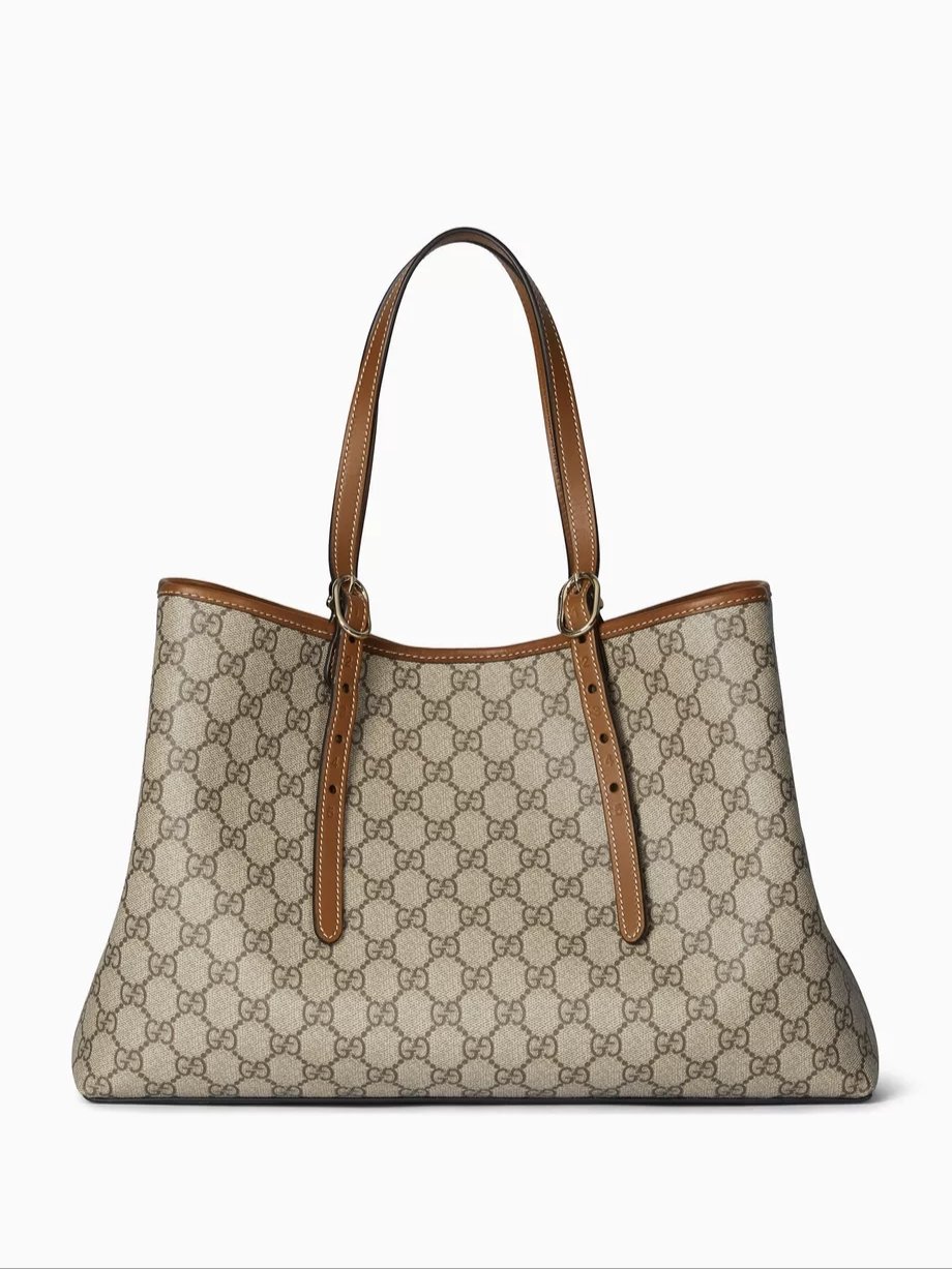 Gucci GG Emblem Medium Tote Bag in Monogram Canvas , size 35*25 - الصورة 4