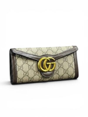Gucci Ophidia GG Wallet Brown + Brand Box , size 19*10