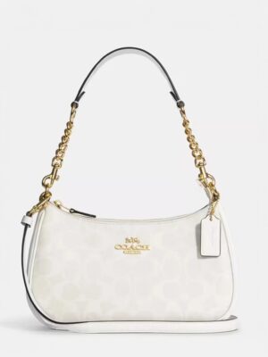 COACH Teri bag in signature + Brand Box , size 23*14