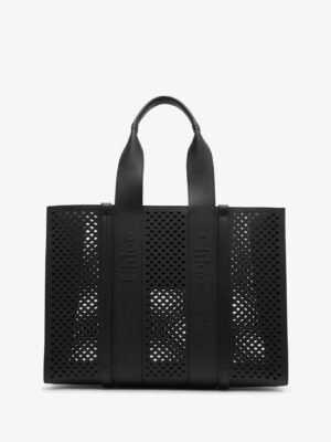 Chloe
Woody l black leather bag + Dust cover, size 36*26