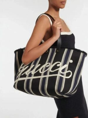 GUCCi large embroidered canvas tote + Dust cover, size 53*35