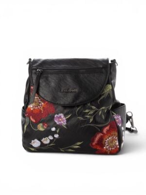 Desigual Embroidered backpack handbag , size 30*28