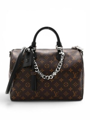 Louis Vuitton Speedy Soft 30 Dark + Brand Box , size 30*21