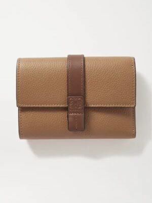 Loewe textured leather wallet + Brand Box , size 12*9