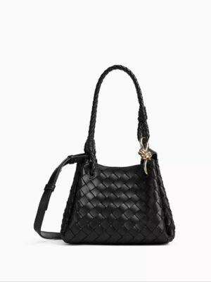 Bottega Veneta
Small Parachute Bag in Intrecciato Leather , size 21*15