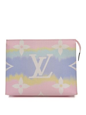 Louis Vuitton Monogram Escale Toiletry Pouch 26 Pastel + Brand Box , size 26*20
