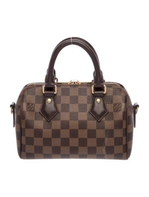 Louis Vuitton
Damier Ebene Speedy Bandouliere 20 , size 20*15