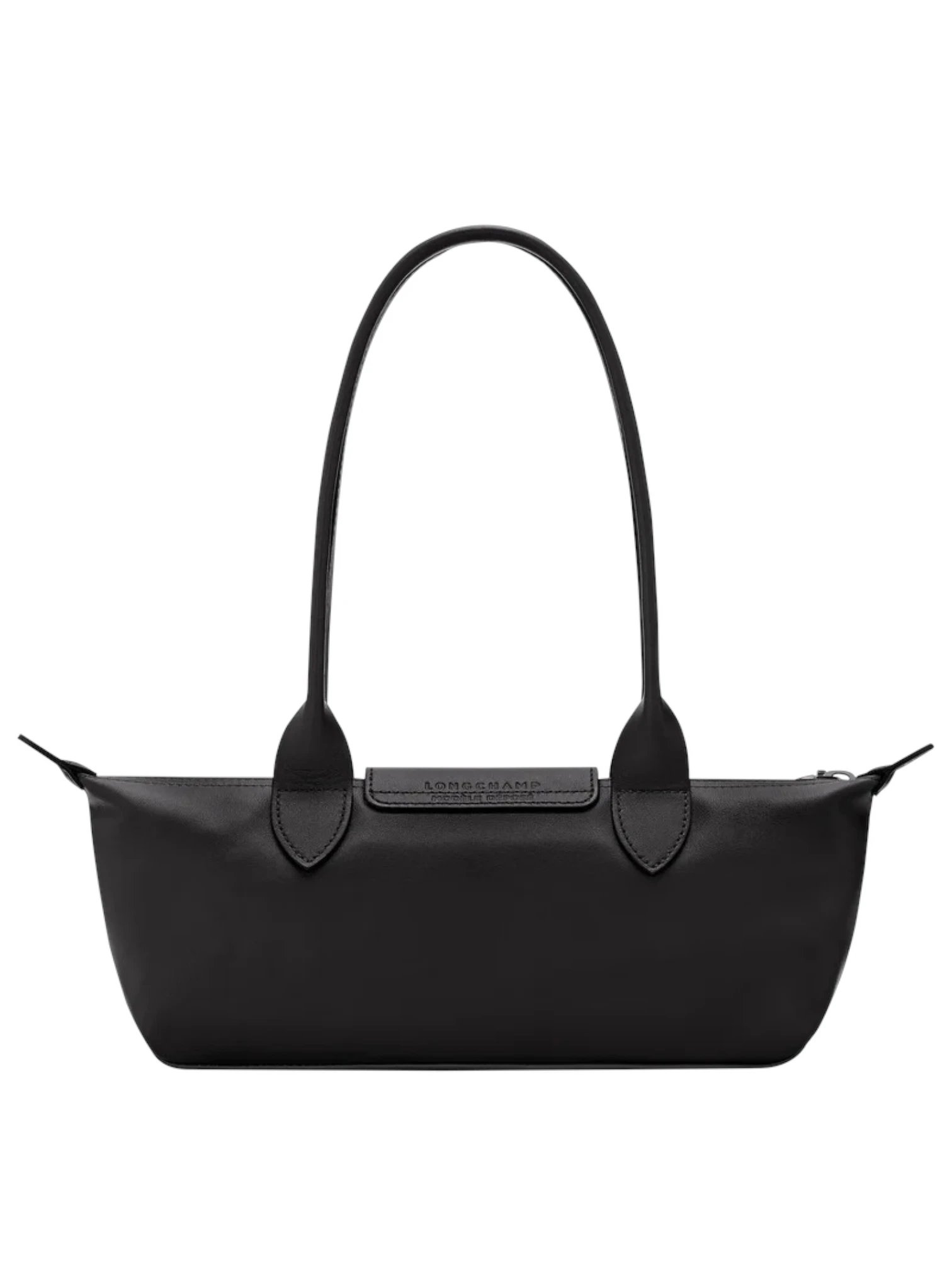 ⁦Longchamp
Medium Le Pliage Xtra Shoulder Bag in Leather black , size 26*11⁩ - الصورة ⁦2⁩