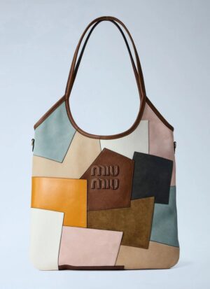 Miu Miu Patchwork Ivy Tote Bag , size 37*34