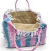 MC2 Saint Barth summer Vanity Einkaufstasche aus Denim Patchwork Baumwoll Canvas , size 55*30 - Thumbnail Image 3
