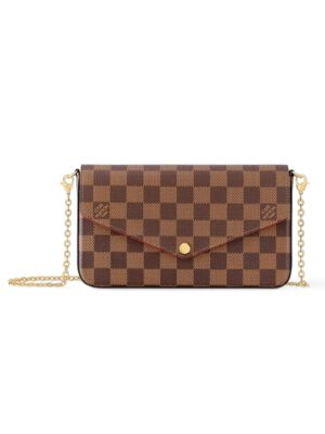 Louis Vuitton Felicie Pochette Damier Ebene + Brand Box , size 20*10