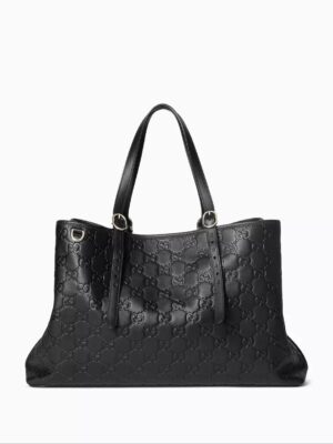 Gucci GG emblem  tote bag + Dust cover , size 38*26