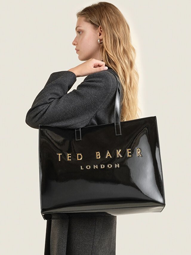 ⁦Ted Baker
CRIKON  Tote bag  black 45*35⁩ - الصورة ⁦5⁩