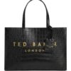 Ted Baker
croc embossed  tote + Dust cover , size 40*30 - Thumbnail Image 1