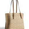 COACH Mollie Tote bag in signature , size 38*27 - Thumbnail Image 2