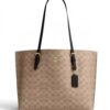 COACH Mollie Tote bag in signature , size 38*27 - Thumbnail Image 1