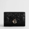 Christian Dior Lady Dior Glycine Wallet Cannage , size 11*8 - Thumbnail Image 1