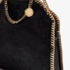Stella McCartne Black Falabella Fold Over Tote Bag size 38*35 - Thumbnail Image 3
